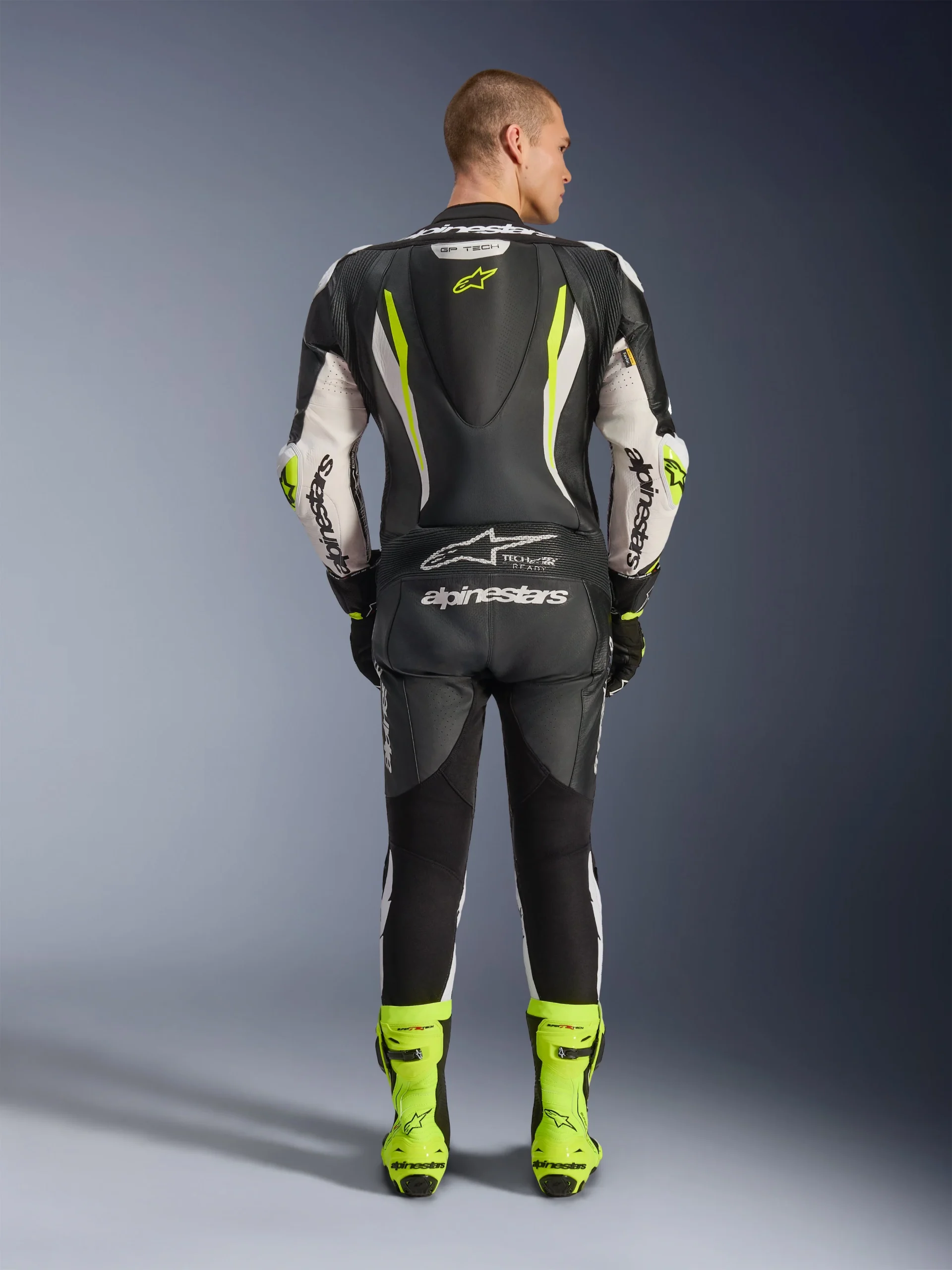 Tuta In Pelle GP Tech V5 1 Pezzo - immagine 5