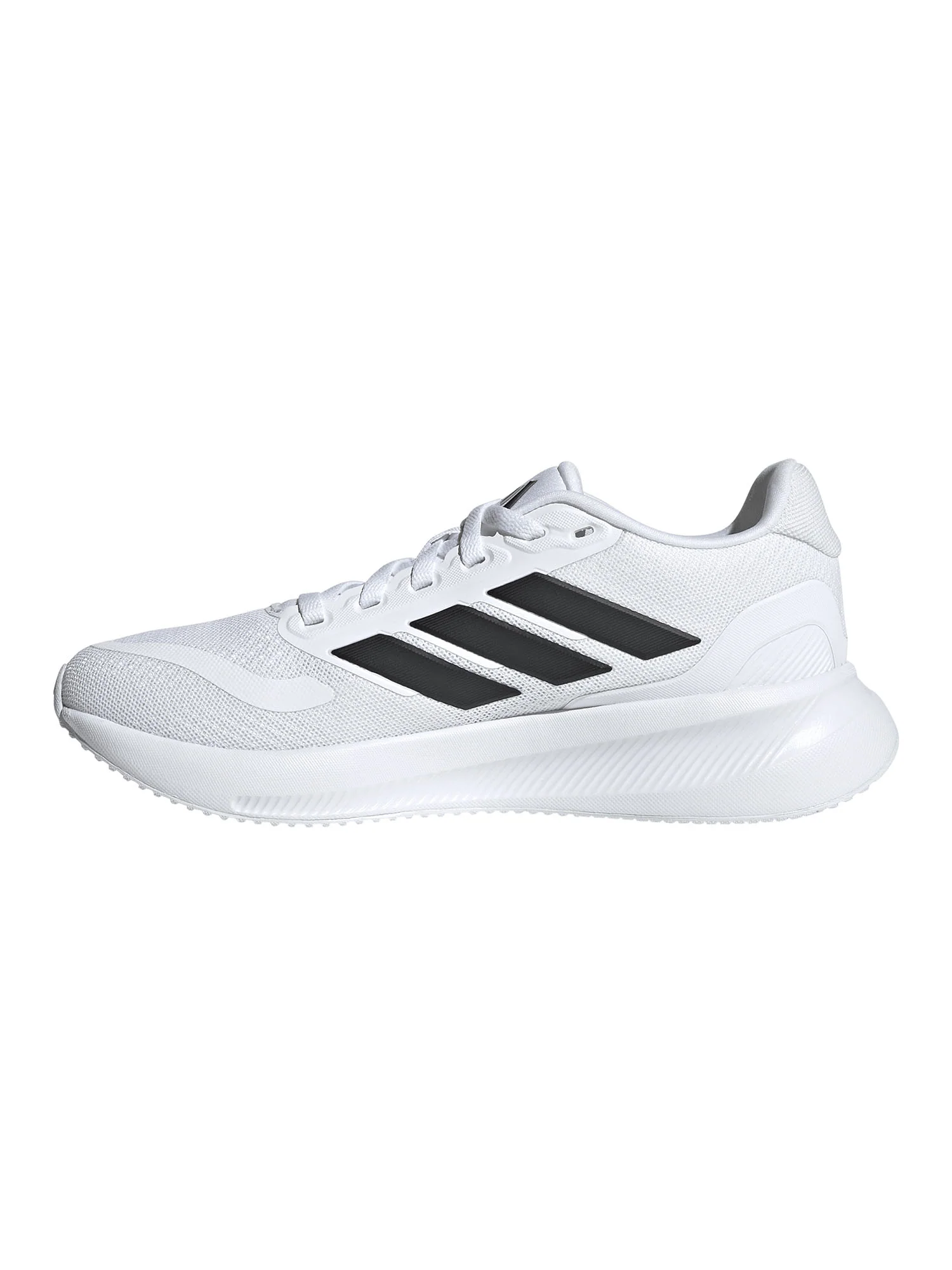 SCARPA RUNNING BIANCA ADIDAS RUNFALCON 5 JUNIOR UNISEX - immagine 4