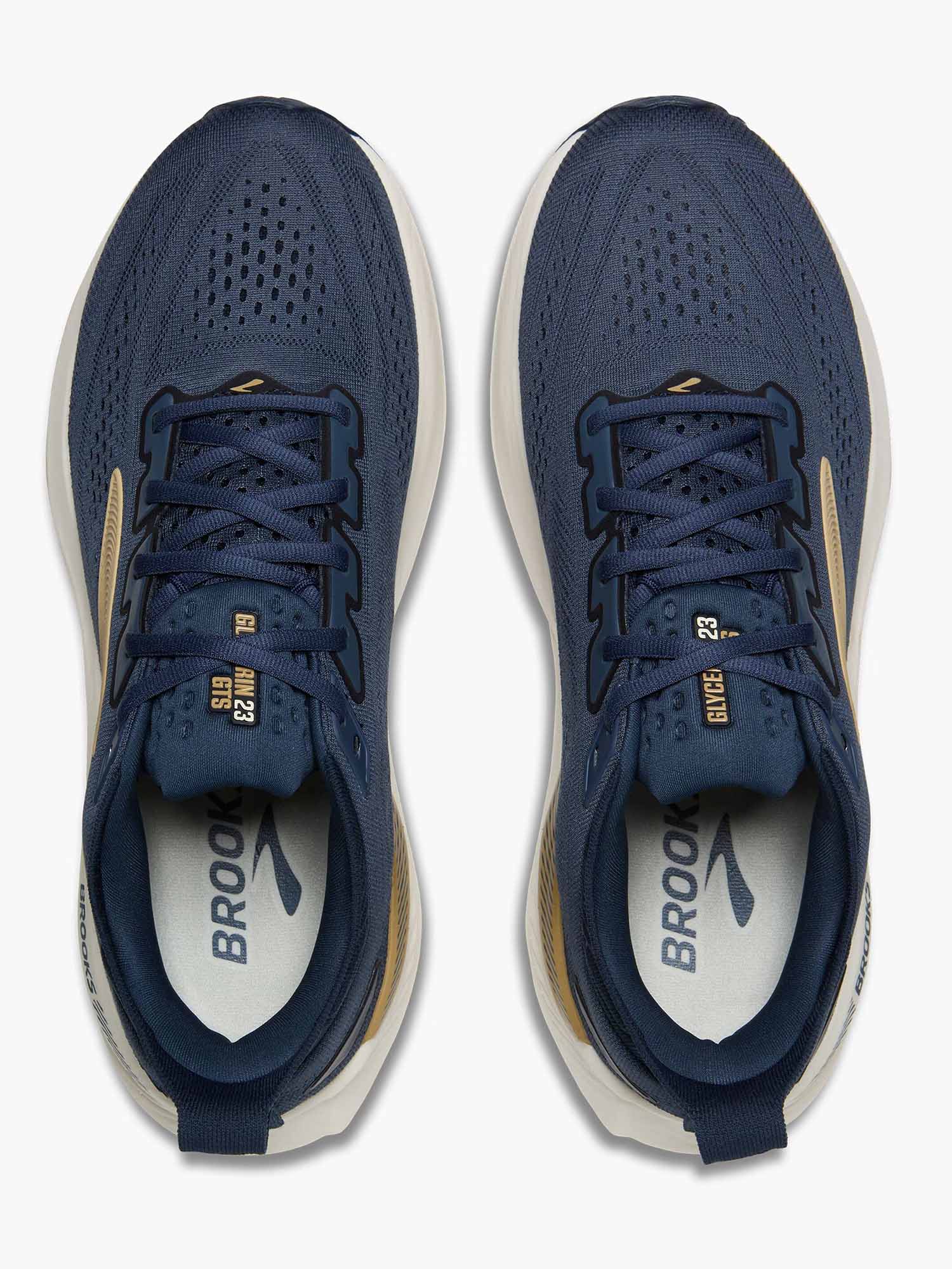 SCARPA RUNNING BLU BROOKS GLYCERIN GTS 23 DA UOMO - immagine 4