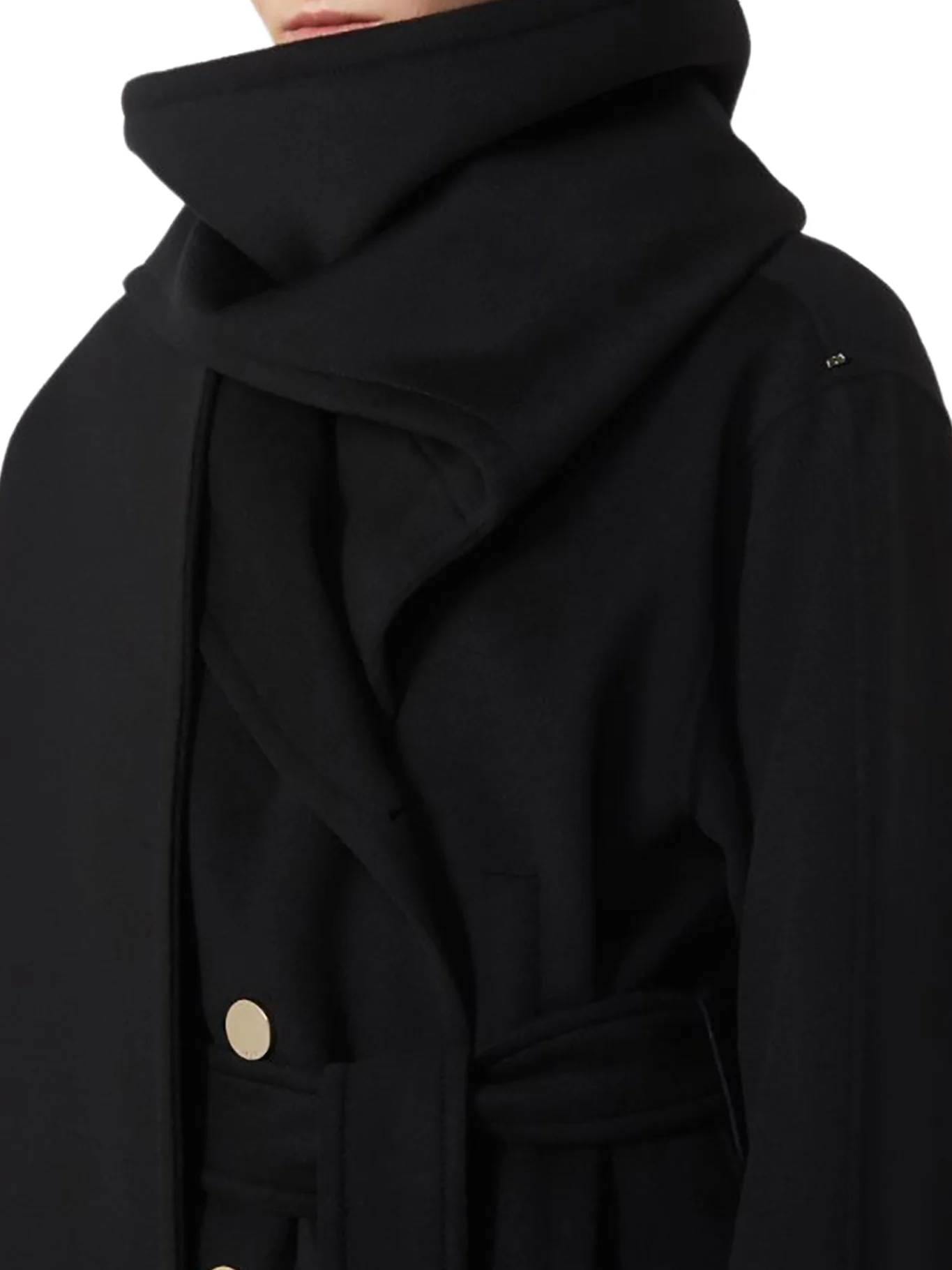 CAPPOTTO CON COLLO A SCIARPA - immagine 6