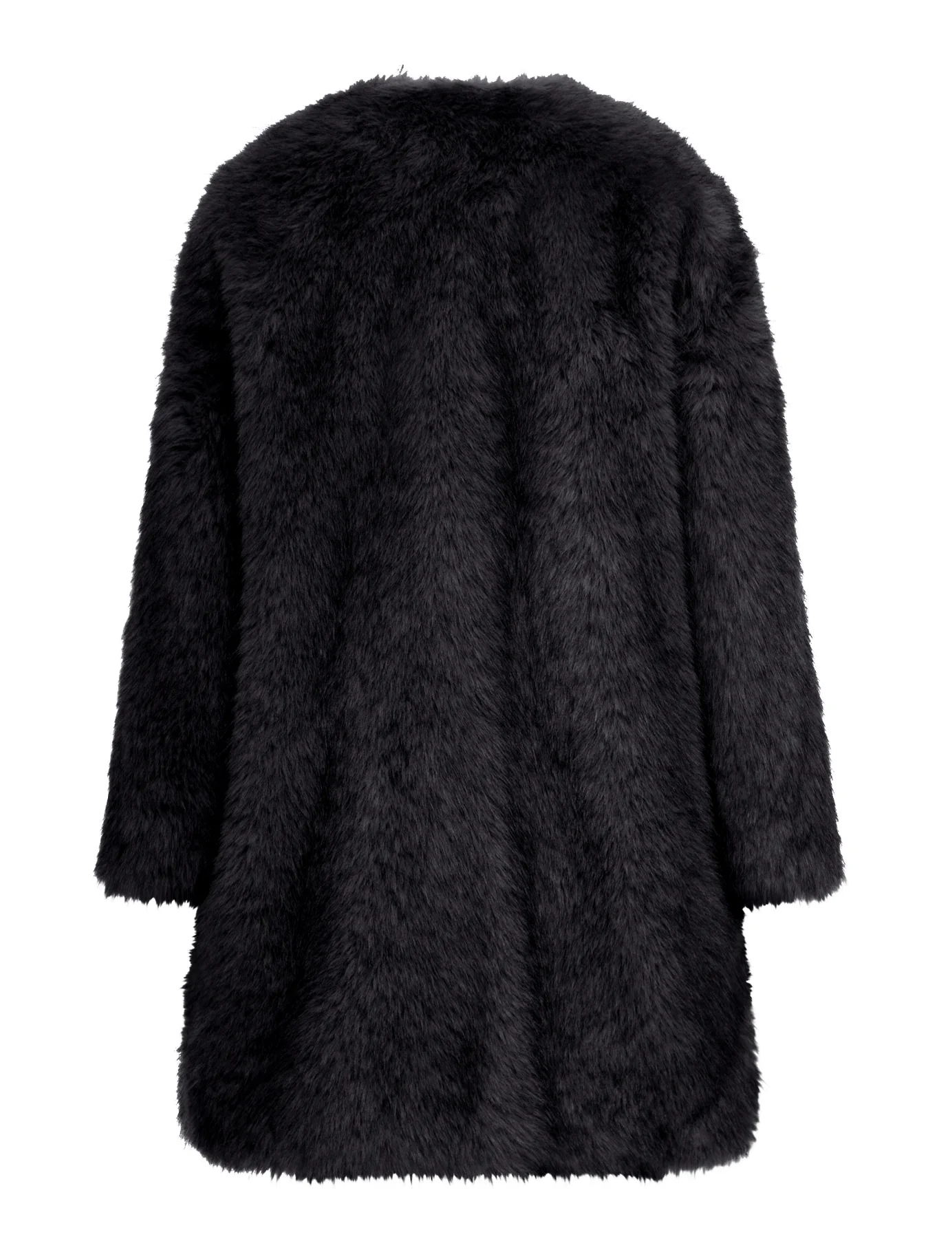 CAPPOTTO IN TESSUTO EFFETTO FAUX FUR - immagine 3