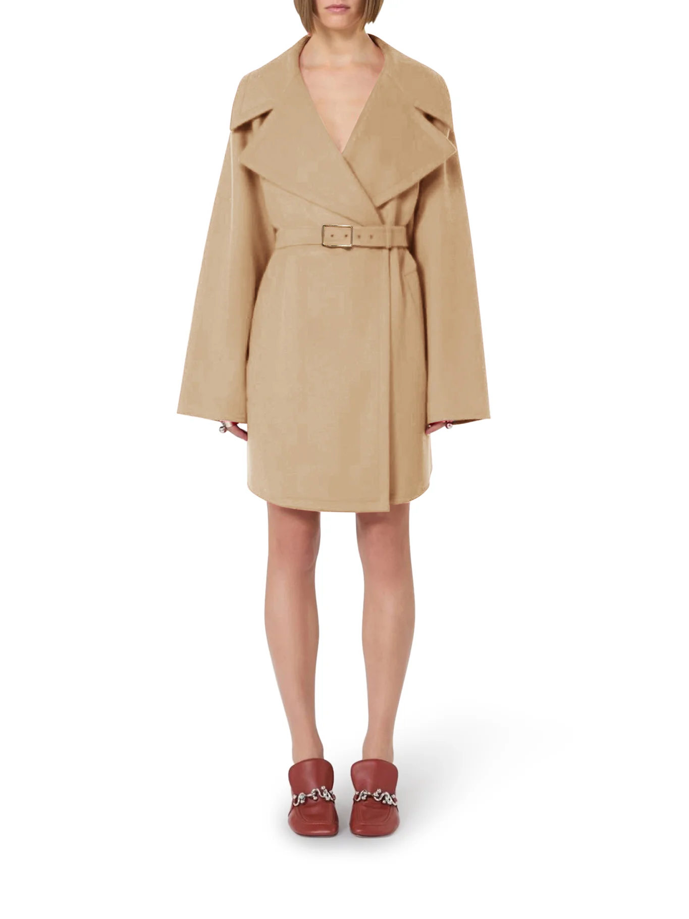 CAPPOTTO CORTO IN LANA - immagine 3